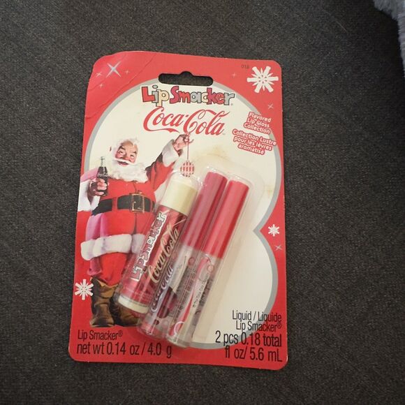 Vintage Bonnie Bell Lip Smackers Vanilla Coca Cola Christmas Set 2009 New - Picture 14 of 16